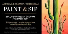 Aridus x Brush Bar Paint & Sip