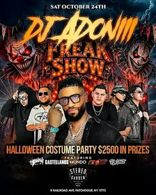DJ Adoni Halloween Freak Show at Stereo Garden | NYC Halloween Party