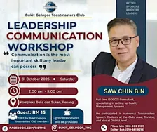 Toastmasters Leadership Communication Workshop