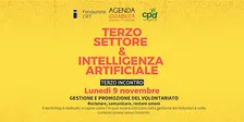 Workshop AI e Terzo Settore - Gestione e promozione del Volontariato