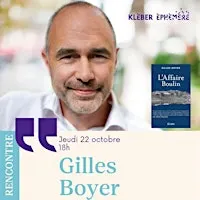 Rencontre avec Gilles Boyer