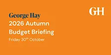Autumn Budget Briefing - Breakfast Seminar