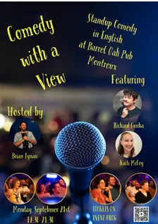 Comedy with a View - MONTREUX - Standup Comedy in English