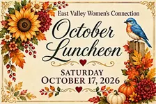 East Valley Women's Connection invites you to join our October Luncheon!