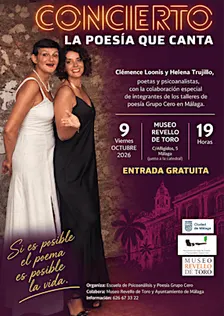 CONCIERTO: LA POESÍA QUE CANTA