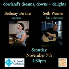 DOWLAND'S DREAMS, DOWNS + DELIGHTS