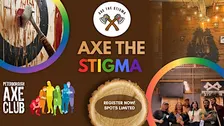 Axe The Stigma - 2SLGBTQ+ Community Axe Throwing Event