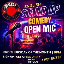 ENGLISH STAND UP COMEDY OPEN MIC @Porto