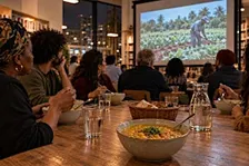 Eet mee & kijk mee: een filmavond over eten