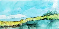 Abstract Landscapes in Alcohol Ink with Sabine Sousa