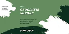 Geografie sonore