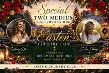 A Special Holiday Two Medium Reading Event