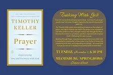Prayer: Experiencing Awe and Intimacy With God Miamisburg/Springboro, Ohio