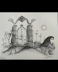 Artist Spotlight: Tim Burton Workshop -Family Program Age13+, $4 per person