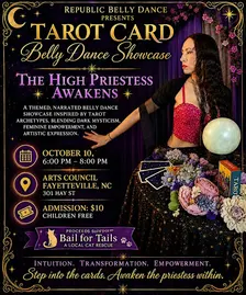 Tarot Card Belly Dance Showcase: The High Priestess Awakens