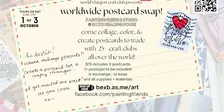Worldwide Postcard Day - Create + Swap