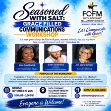 Seasoned with Salt:  Grace Filled Communications Workshop