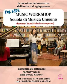 WORKSHOP DI MUSICA PER BAMBINI