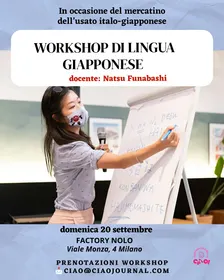 WORKSHOP DI LINGUA GIAPPONESE