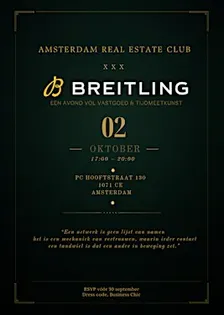 Amsterdam Real Estate Club x Breitling Boutique