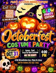 PMDC & 2 Loves Octoberfest Costume Party – Glow Party Edition
