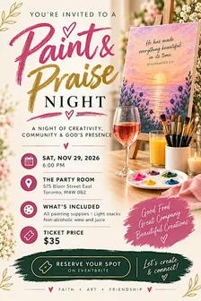 Paint & Praise Night