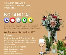 November Botanical BINGO