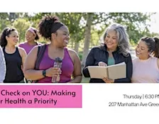 Sis, Check on YOU: Making Your Health a Priority