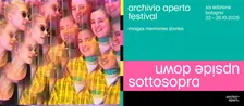 Archivio Aperto 2026 | ACCREDITI EARLY BIRD