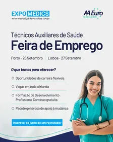 Expomedics | Profissionais de Saúde, Irlanda