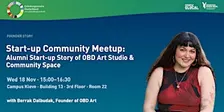 Startup Meetup: Alumni Startup Story of OBD Art Studio & Community Space