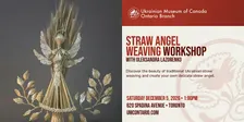 Straw Angel Weaving Workshop