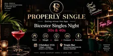 Properly Single Bicester | Singles Night for 30s & 40s