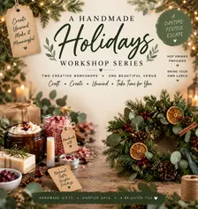 Handmade Christmas Indoor Wreath-Making Workshop