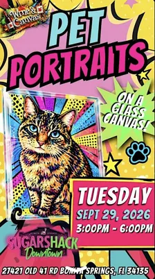 Pet Portraits at SugarShack!