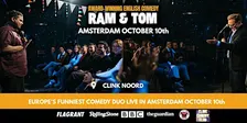 ENGLISH COMEDY AMSTERDAM - Tom and Ram, LIVE in Amsterdam