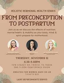 From Preconception to Postpartum