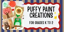 Puffy Paint Creations