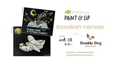PAINT & SIP: booookish canvas (Limefish Studio @ Double Dog Bookshop)