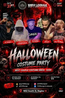 Halloween Costume Party at 10:59 Lounge