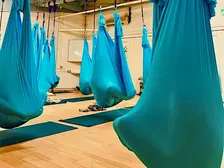 Aerial Sound Bath & Gentle Yin Yoga Flow: Edinburgh, 9th Jan, 2.30-4pm