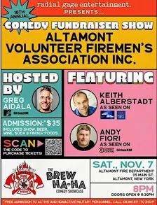 The Brew Ha-Ha Comedy Showcase  - 16th Annual Altamont VFA Fundraiser!