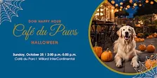 Cafe du Paws Halloween | Dog Happy Hour