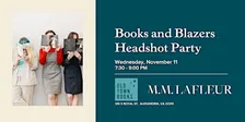 Books and Blazers Headshot Party