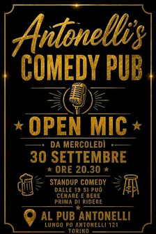 Antonelli Comedy - Open Mic