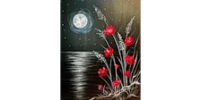 Silver Moon Blooms - Paint and Sip in Houston | Classpop!™