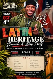Latin Heritage Brunch & Day Party with King Viv