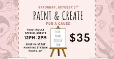 2nd Annual Paint & Create for A Cause