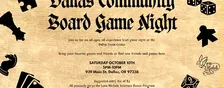Dallas Community Board Game Night