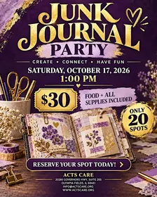 Junk Journal Party: Create, Connect & Have Fun